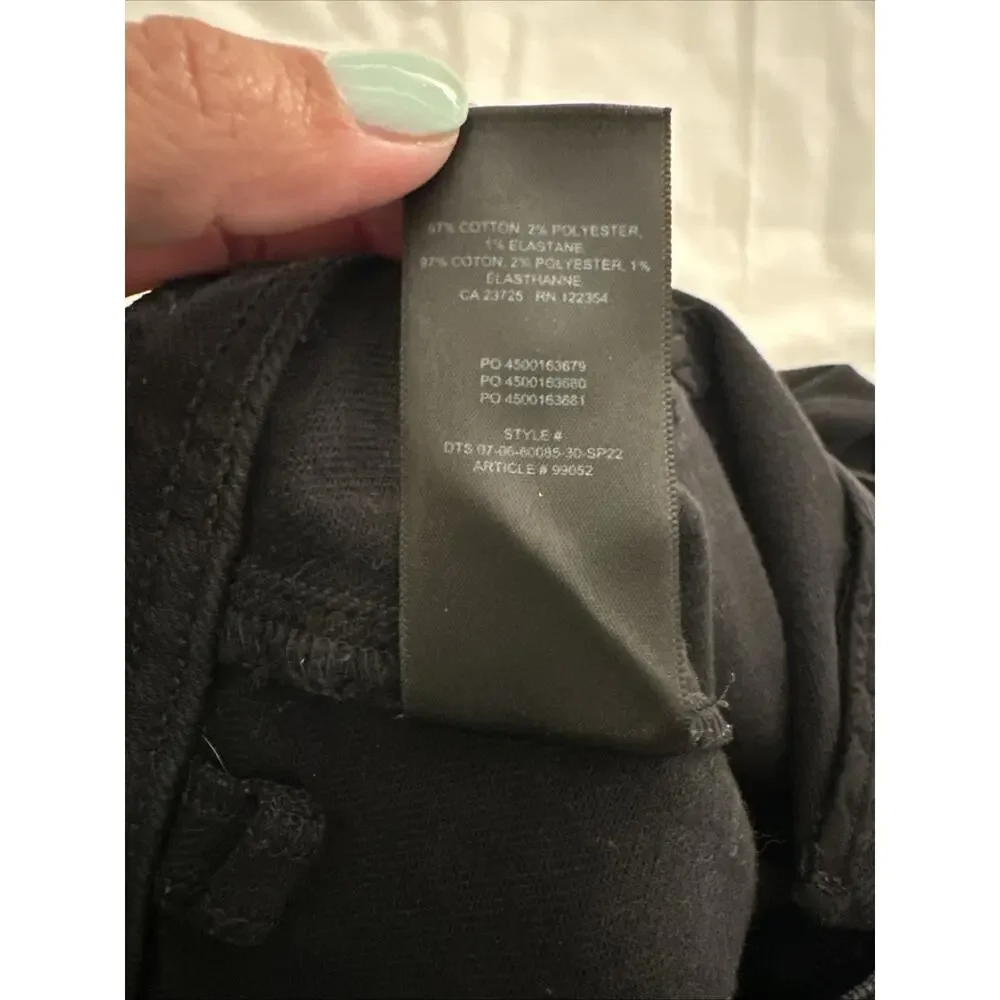 Aritzia Wilfred Free • Modern Utility Pant Women's‎ Size 0 In Black Wide Leg - Picture 6 of 7